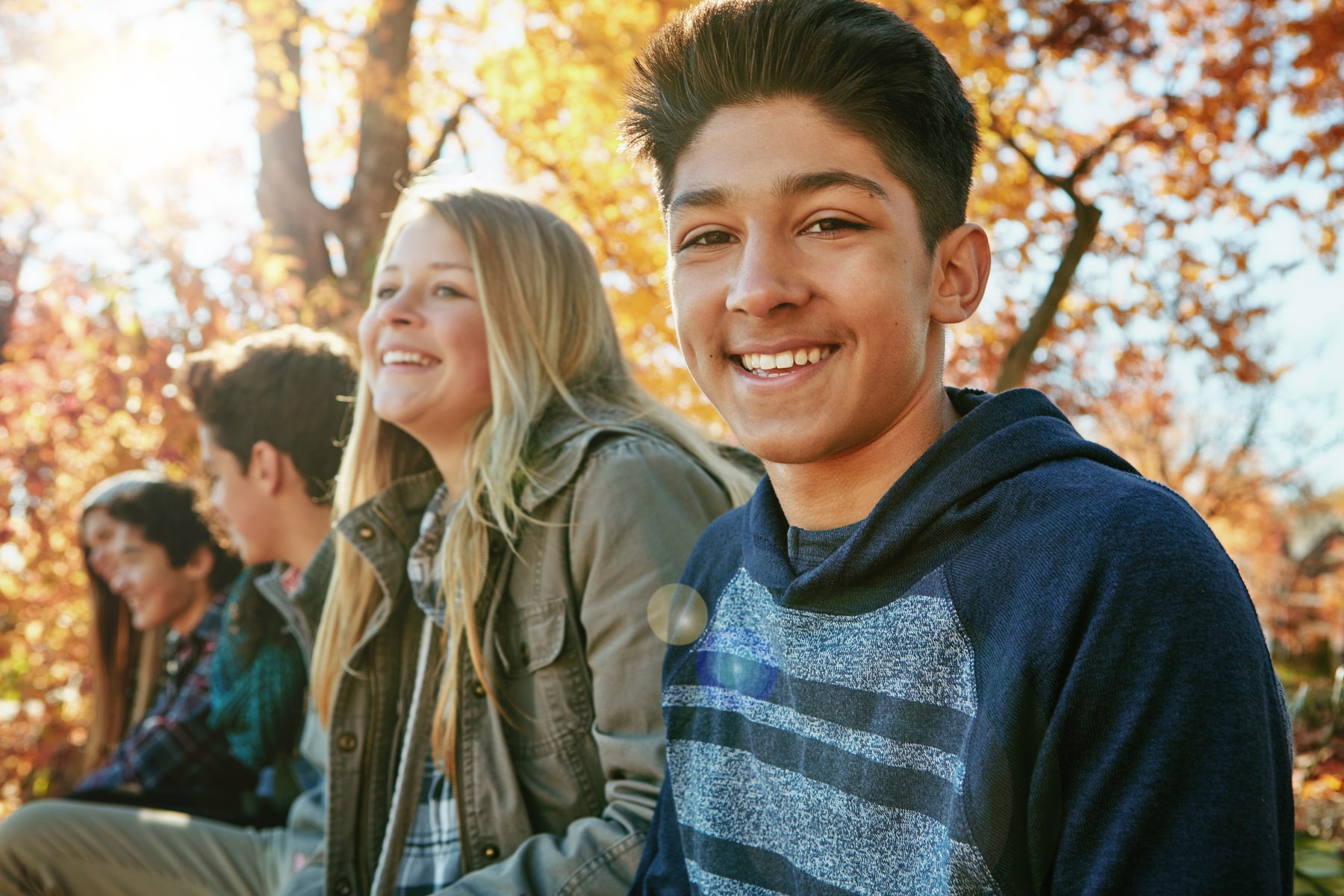 teens happy with the restorative dentistry services at Chattahooche Pediatric Smiles in Marietta GA